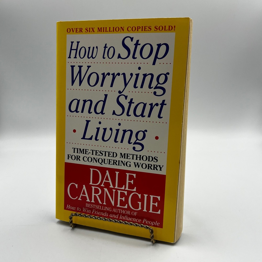 How to‎ Stop Worrying and Start Living Dale Carnegie Paperback 9780671035976